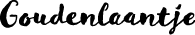 Goudenlaantje Logo